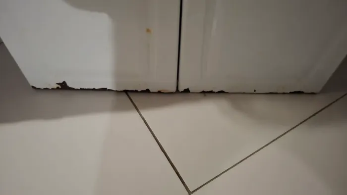 Armario de cozinha parede