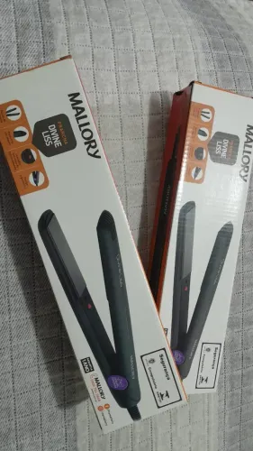 Chapinha Mallory Divine Liss Ceramic Ion - Cor Preto