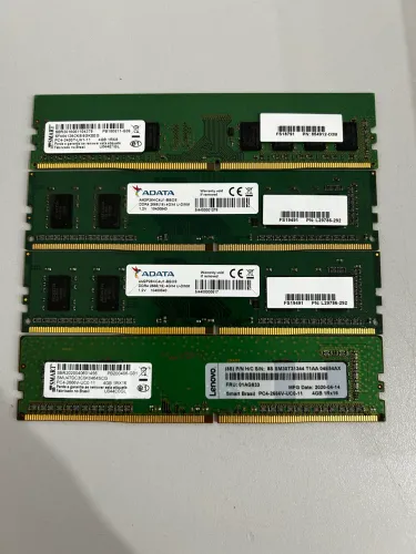 Memorias Adata/Smart DDR4 4gb