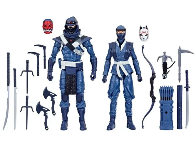 Lote 4 Ninjas Gi Joe Classified Series