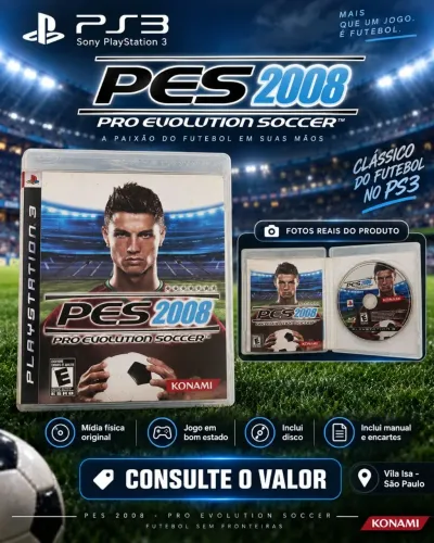 Pes 2008 ps3