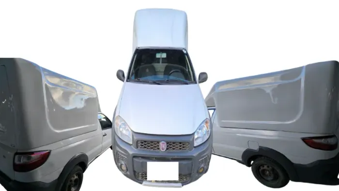 Capota com FRETE GRÁTIS para Fiat Strada 2014 até 2020 Modelo Baú Alto Meia Tampa
