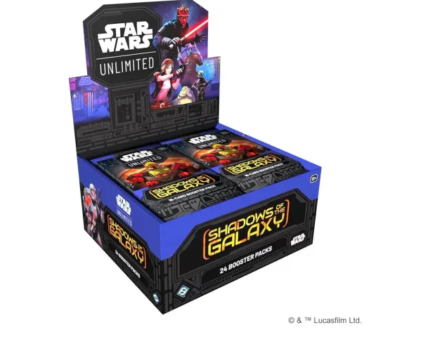Galápagos,Star Wars: Unlimited - Shadows of the Galaxy - Booster Box - Inglês