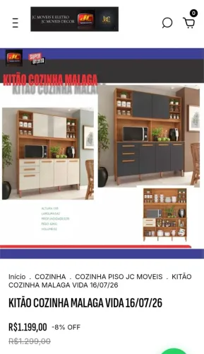 KIT COZINHA MÁLAGA