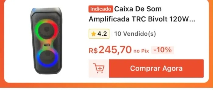 Vendo caixa de som
