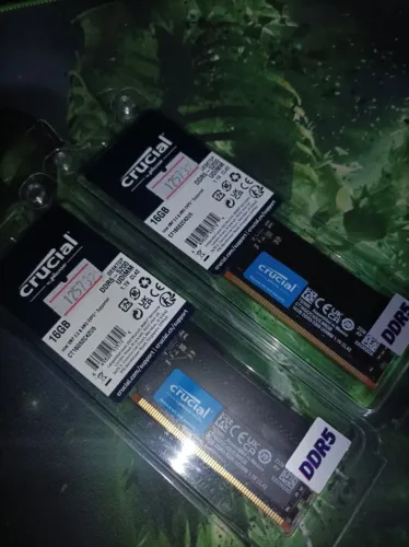 (12x Cartão) Memória Crucial 32gb ddr5 5200mhz