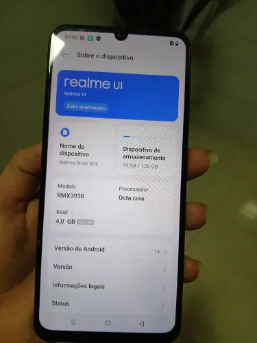 Realme note 60x