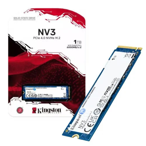 SSD Kingston NV3 1TB NVMe M.2 PCIe 4.0 vendo ou troco