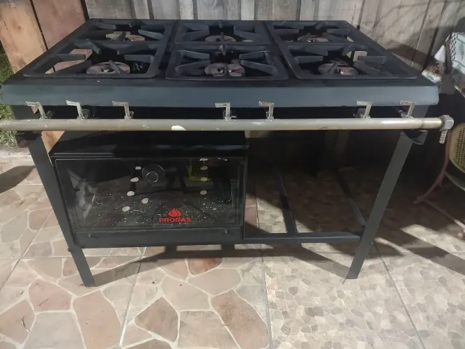 PRA VENDER Fogão progas 6 bocas com forno