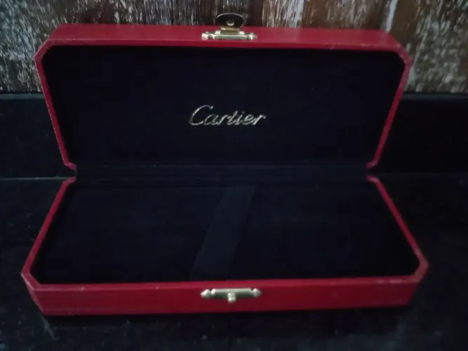 ESTOJO DE LUXO PARA CANETA, MARCA CARTIER.