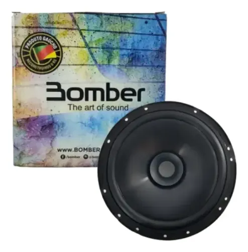 Par Alto Falante Automotivo Bomber Montadoras 6 polegdas - 55W cada