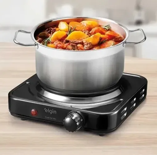 Fogão elétrico Elgin 1 boca 1000W 42FOG010