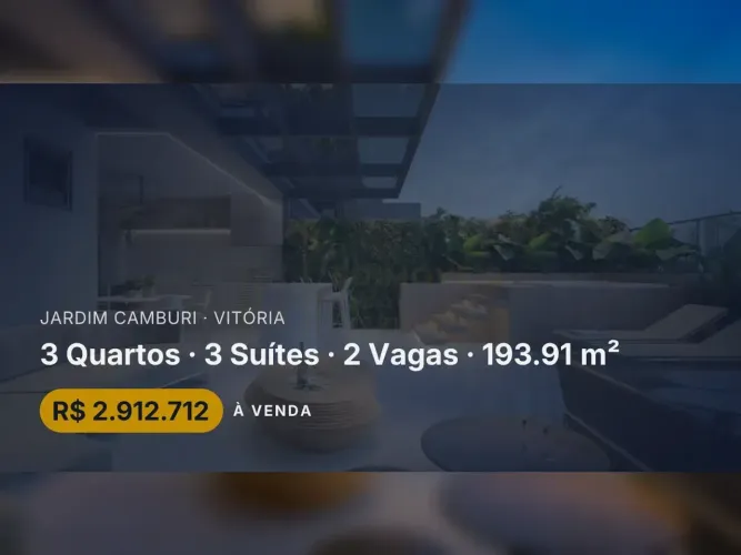 Exclusivo Garden em Jardim Camburi: Conforto e sofisticação para sua família!