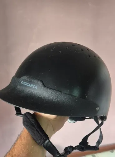 Capacete de hipismo / equitação Fouganza
