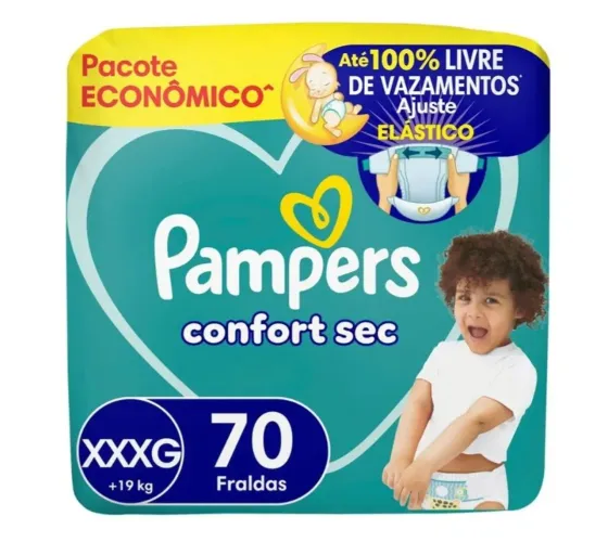 fralda pampers xxxg