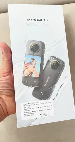Câmera INSTA360 X3 - Lacrada  - Melhor que GoPro
