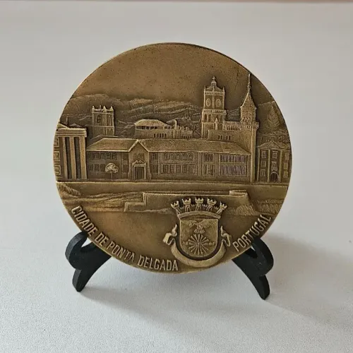 Medalha da Cidade de Ponta Delgada (Ilha de São Miguel - Açores - Portugal)