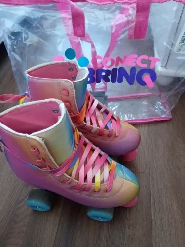 Patins 4 rodas Conect Brinq 35/36