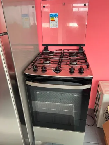Fogão Electrolux Efficient FE4IS 4 Bocas Inox - Excelente Estado