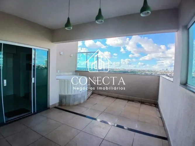 Cobertura para Aluguel em Granada, Uberlândia - 3 Quartos, Varanda Gourmet