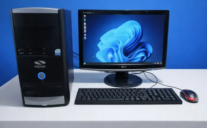 COMPUTADOR COMPLETO/ 4GB RAM/ MONITOR 17/ ENTREGO