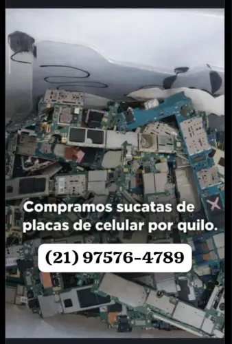 Compramos sucatas de placas eletrônica de celular por quilo
