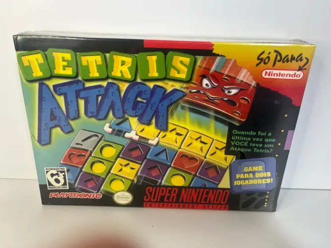 Tetris Attack - Lacrado - Super Nintendo
