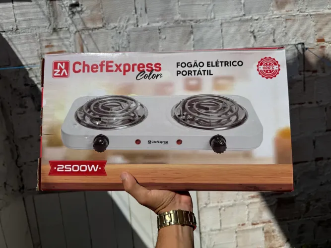 Fogão Elétrico 2500W 2 BOCAS!! LACRADO!! PROMOÇÃO!!