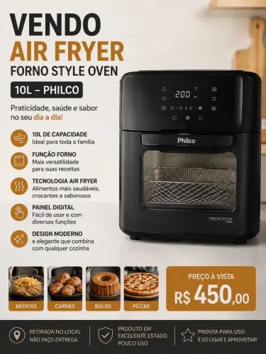 Air fryer forno