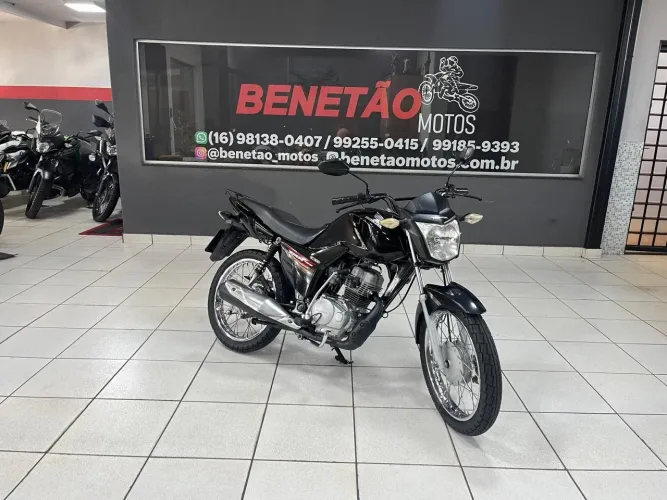 HONDA CG 125 FAN KS PRETO 2015