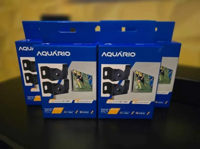 Suporte de TV, fácil instalação para qualquer TV de 10 a 100 polegadas (lacrado) 