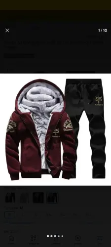 Conjunto de moletom excelente qualidade