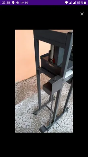 Máquina de fazer chinelo