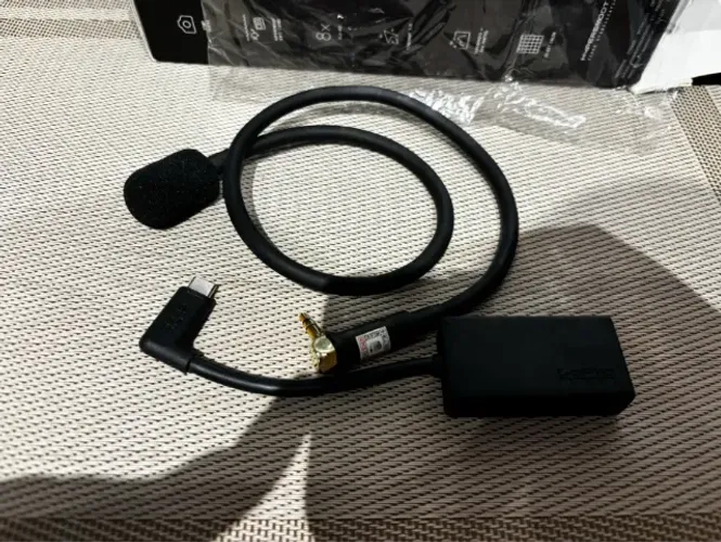 adaptador de microfone original GoPro mais microfone dudacell