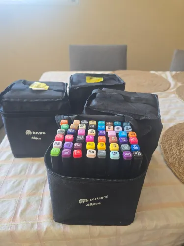 CONJ CANETAS MARCADORES 48 CORES