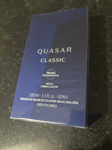 Quasar classic o Boticário