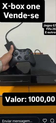 Xbox one / vários jogos baixados.