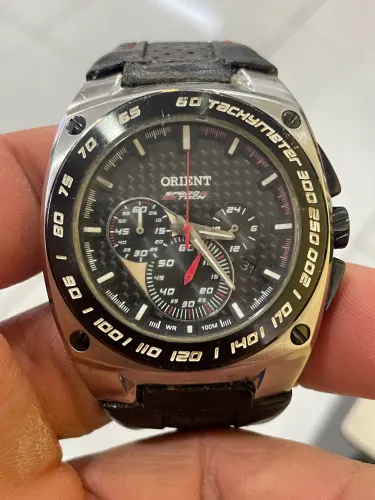 Relógio orient speedtech cronógrafo
