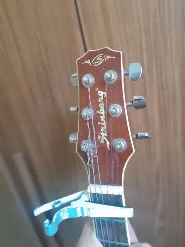 Violão Folk Memphis Cutaway em Ótimo Estado - Som Excelente