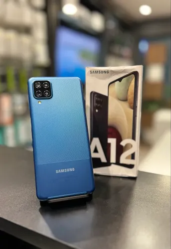 Samsung A12 Azul 64GB Seminovo