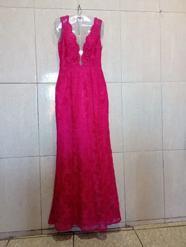 Vestido longo de festa