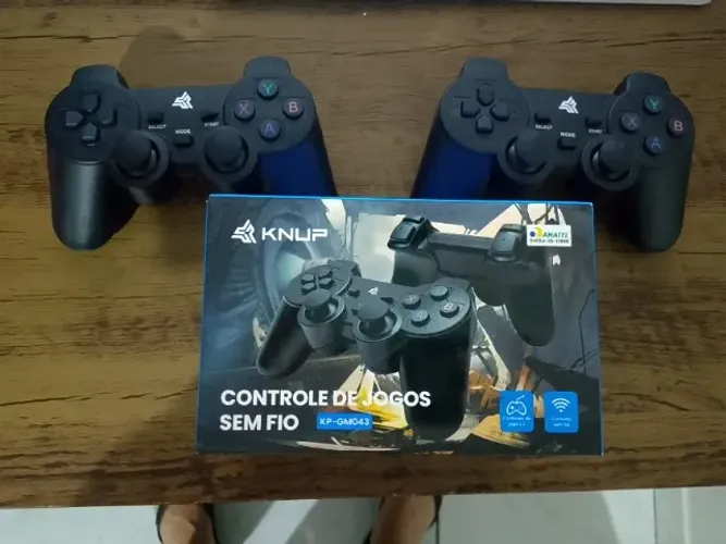 Kit com 2 Controles Sem Fio KNUP (KP-GM043)