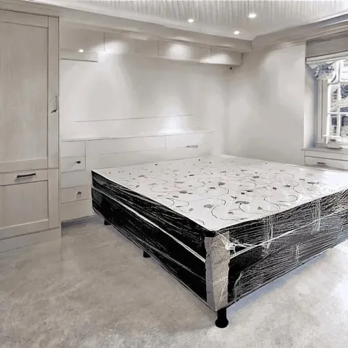 Cama Box Casal Conjugada Ortopédico Colchão dos Sonhos