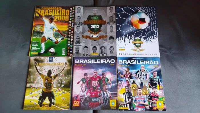Lote Álbuns Brasileirão