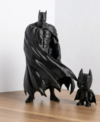 Kit Batman e Mini Batman Chibi - Colecionável 3D - Pronta Entrega (SJP / Curitiba)