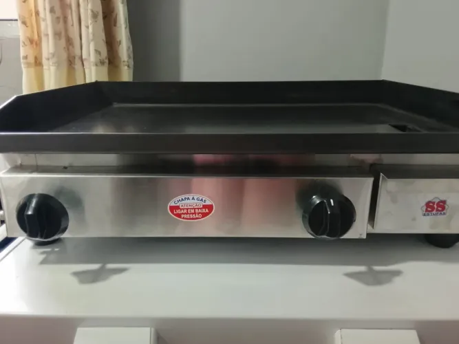 VENDO CHAPA DA SS ESTUFAS ZERADA NUMCA USADA