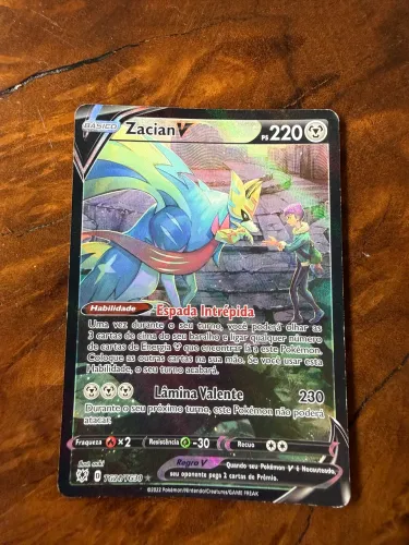 Carta Pokémon Zacian V