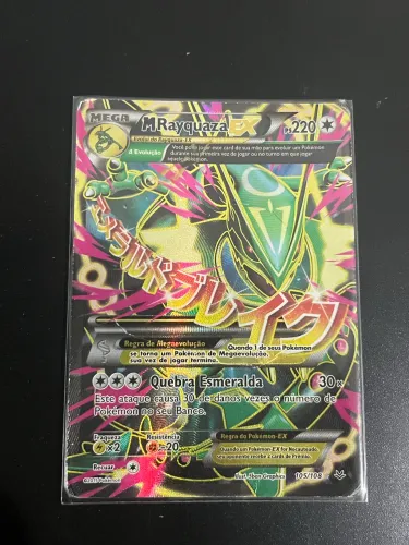 Carta Pokemon TCG - Mega Rayquaza EX 105/108