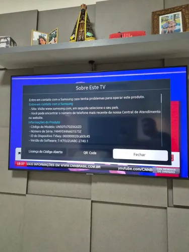 TV Samsung Crystal UHD 50" 4K