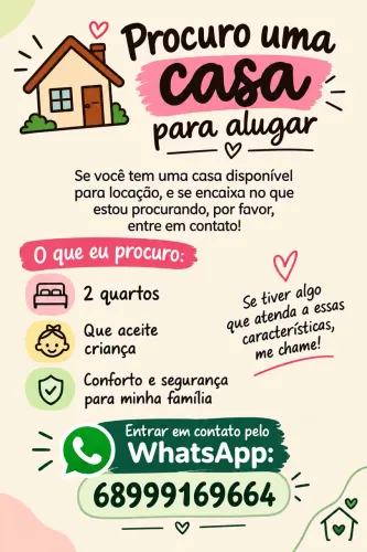 casa para alugar procuro